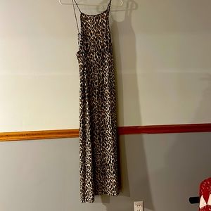 Anthropologie Cheetah Dress